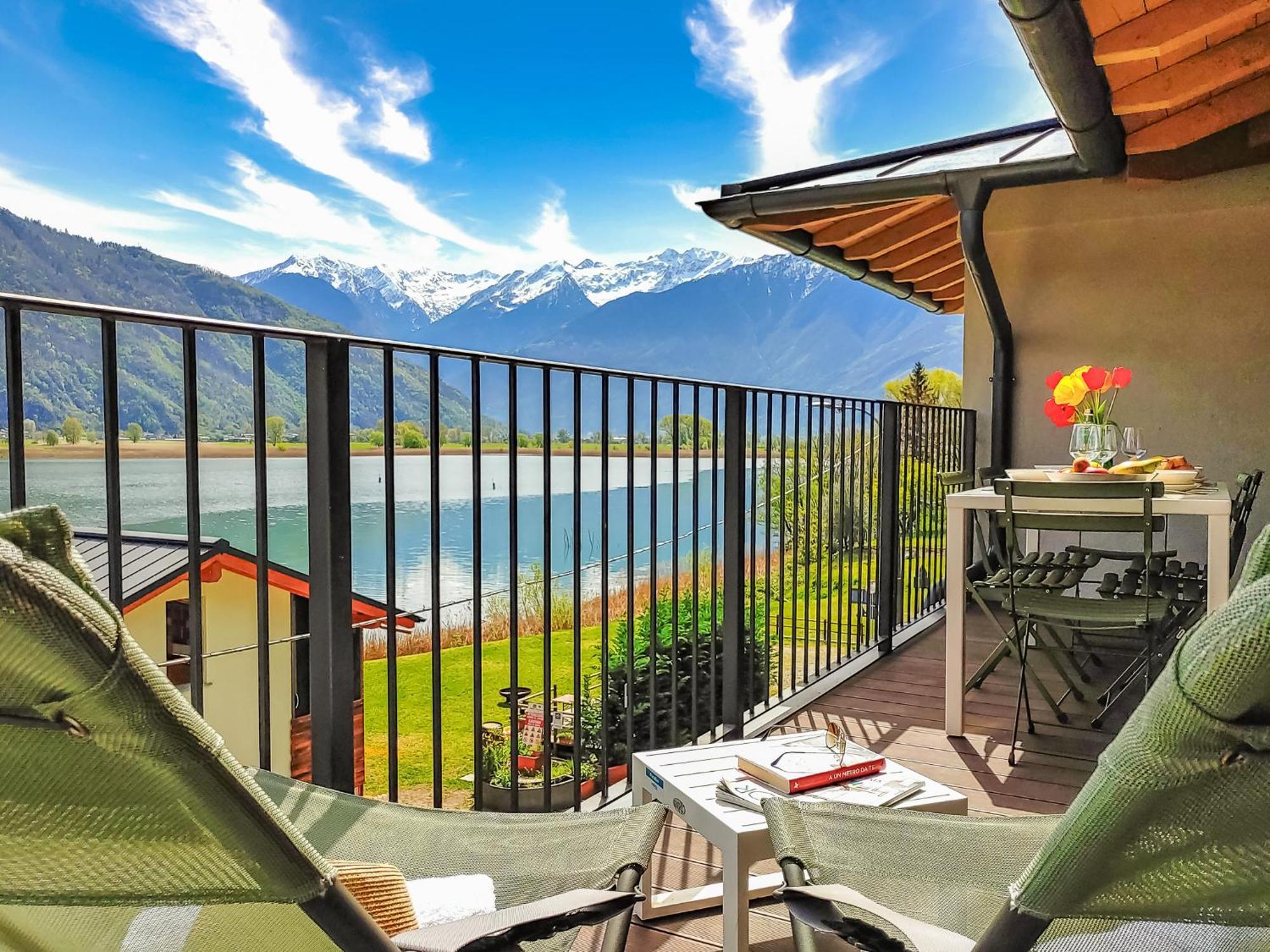 Dascio Dolce Ferienwohnung Panorama Balkon Am See Εξωτερικό φωτογραφία