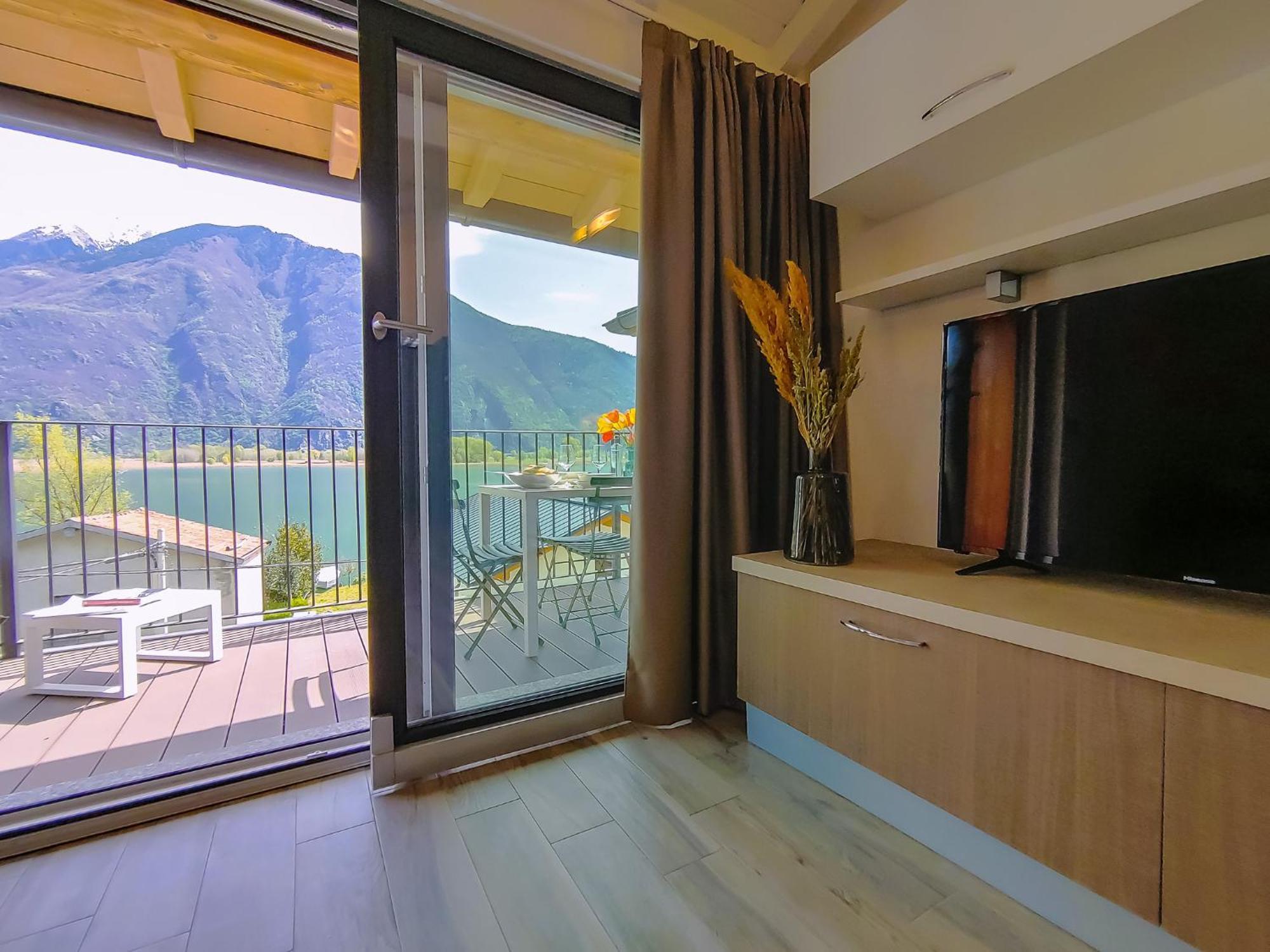 Dascio Dolce Ferienwohnung Panorama Balkon Am See Εξωτερικό φωτογραφία