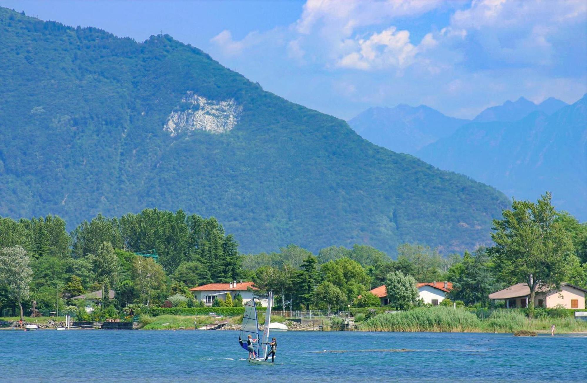 Dascio Dolce Ferienwohnung Panorama Balkon Am See Εξωτερικό φωτογραφία